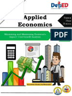 Applied Economics: Minimizing and Maximizing Business's Impact: Cost-Benefit Analysis