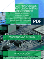 Fenómenos Unión Metal-Semiconductor