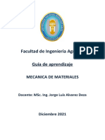 Guia de Aprendizaje Mecanica de Materiales 2021-Ii Fia. J. Alvarez D