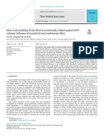 Meso-Scale Modeling of Size Effect in Eccentrically-Loaded Squared CFST Influence of Eccentricity and Confinement