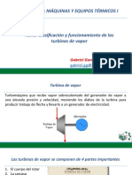 SEMANA 8 Clasificación y Funcionamiento de Las Trubinas de Vapor