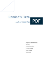 Report On Domino's Pizza