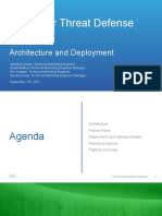 TechTalk 170920 Architecture Deployment Management