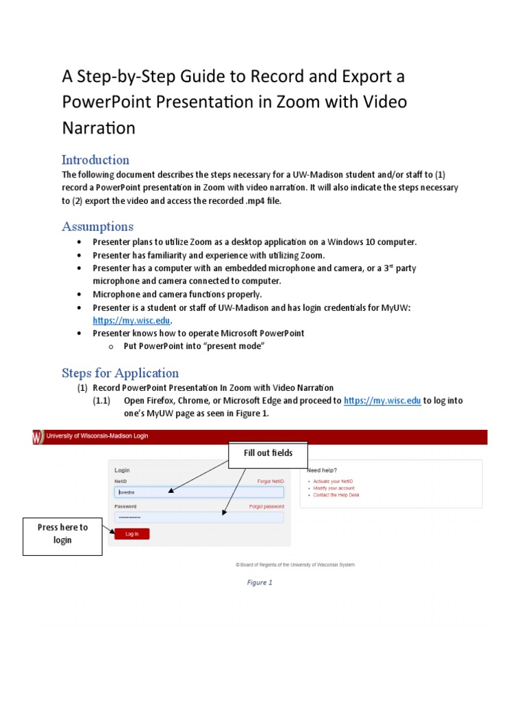 Zoom Steps | PDF | Microsoft Power Point | Computer File