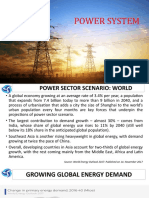Growing Global Energy Demand and Evolution of India's National Power Grid