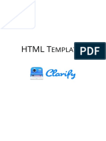 HTML Templates