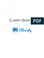 Clarify Desktop