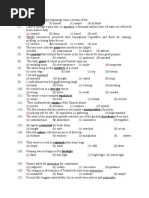 35 Mcqs English 2nd Year Key