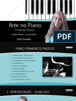 A Arte Do Piano - Primeiros Passos - Katia Sanabio