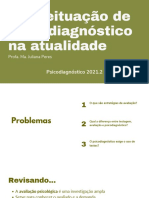 Conceituação do Psicodiagnóstico na Atualidade