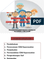 Materi Manajemen Bangsal Pengelolaan SDM Rawat Inap