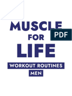 Muscle: Workout Routines MEN