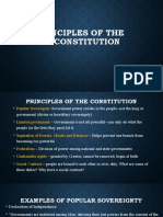 Principles of The Us Constitution