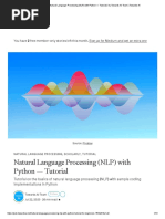 Natural Language Processing (NLP) With Python - Tutorial