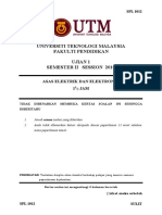 Test 1 Asas Elektrik Dan Elektronik