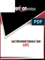 Verizon Law Enforcement Resource Team