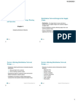 Distribution Network Design in The Supply Chain