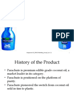Parachute Hair Oil: Assignment G2 - FMCG Marketing - Group2 - Ver 1.1