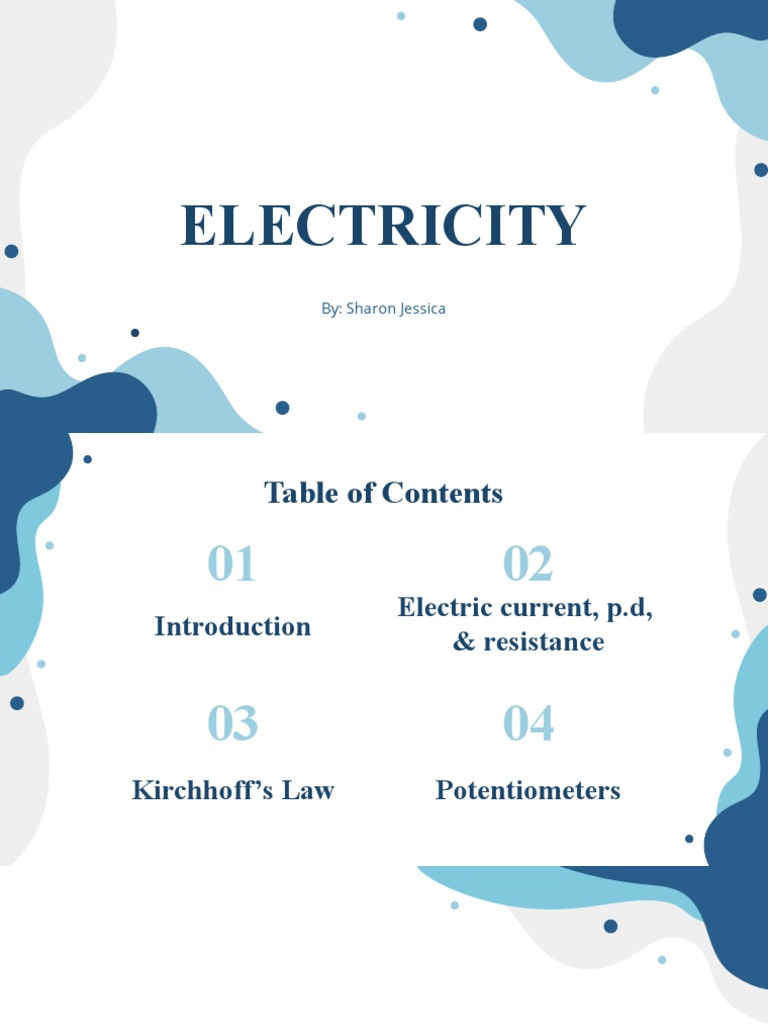 Understanding Electricity Concepts | PDF | Electrical Resistance And ...