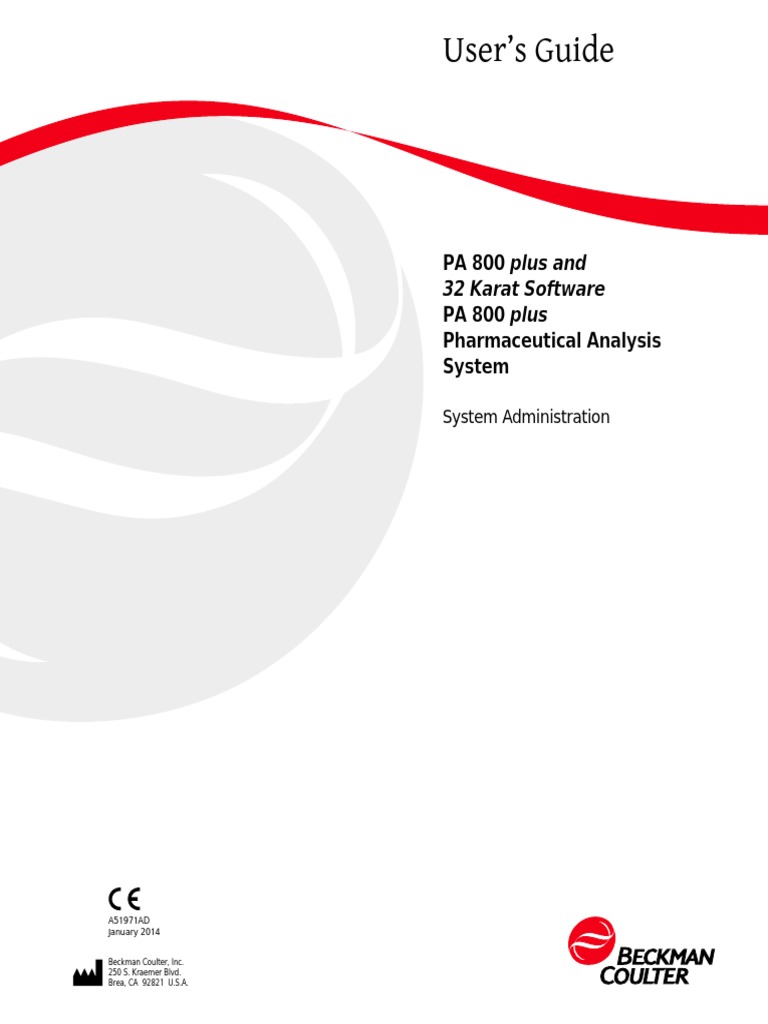 User's Guide PA 800 Plus And 32 Karat Software PA 800 Plus, 59 OFF