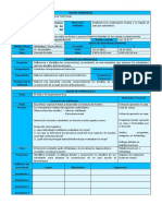 Sesion de Aprendizaje1 - Planificador Semanal