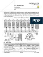 Propeller P8X32A Datasheet: 8-Cog Multiprocessor Microcontroller