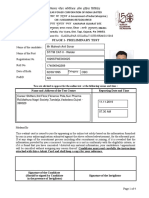 NPCIL Recruitment Portal Online Test Call Letter - Registration No - 1829STWE000025