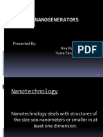 Bio Nano Generators