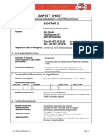 Safety Sheet: Biostar G