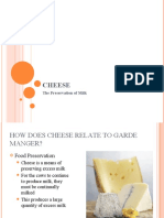 Cheese: The Preservation of Milk