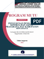 Cover Program Mutu Minahasa 2