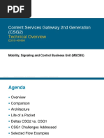 Content Services Gateway 2nd Generation (CSG2) : Technical Overview