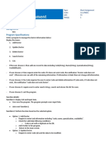 LAB211 Assignment: Title Background Program Specifications