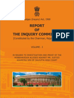 Judges Enqury Report