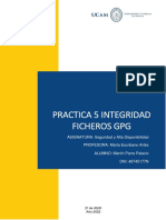 Práctica 5 - Integridad de Ficheros GPG