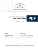 P-05 Politica Privind Trasabilitatea Metrologică a Rezultatelor Măsurărilor