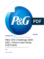 P&G CEO Challenge 2020