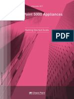 Check Point 5000 Appliances: Getting Started Guide