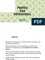 Profesi Dan Profesional