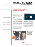 Pressure Vessel Design for Engineering Plastics