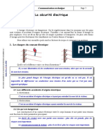 CoursBTEdite DP - La Securite Electrique