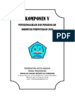 Komponen V Penyelenggaraan Dan Pengelolaan Perpustakaan