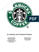 Industry Analysis Starbucks