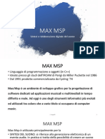 MAX MSP BASI E SINTESI Slide