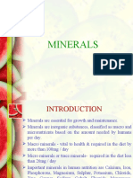 Minerals