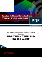 PADRÕES DE MAPAS MERCEDES BENZ TRUCK TEMIC PLD SW 23E Ou 23F