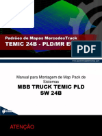 Padrões de Mapas Mercedes Benz Truck Temic PLD SW 24B