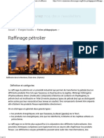 Raffinage Petrolier