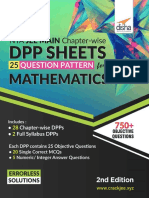 Mathematics JEE Main Chapter Wise DPP