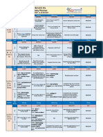 Grade 8 timetable with subject schedule